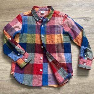 Gap Mutlicolor Buffalo Check Button Down